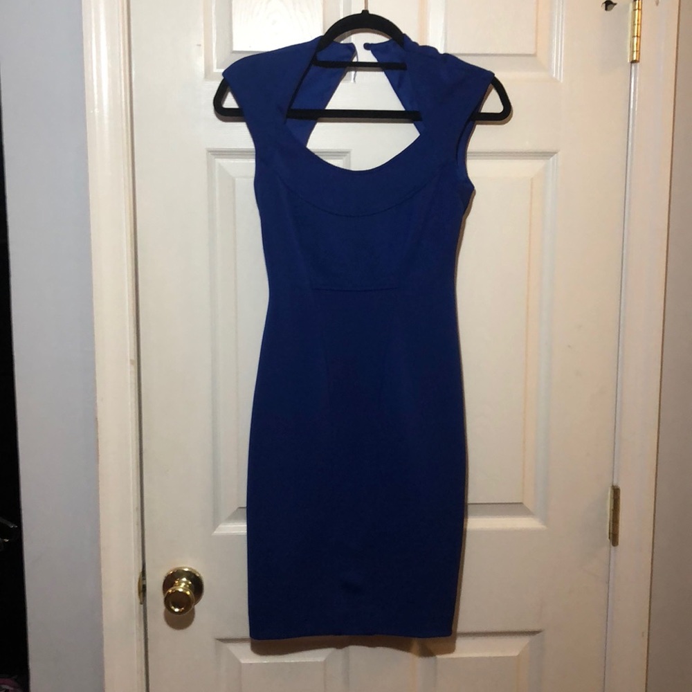 Mangy London keyhole-back sheath dress